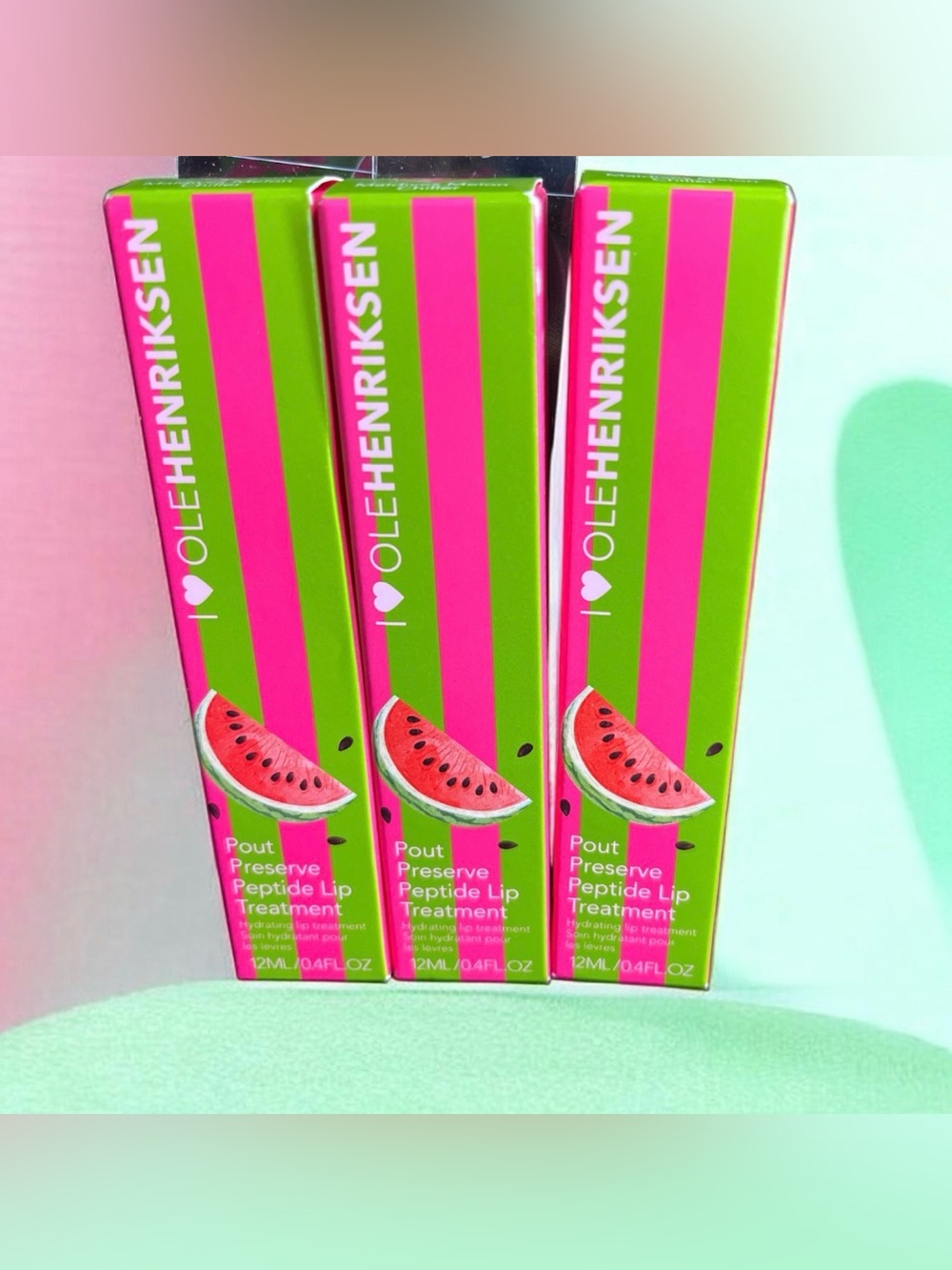 Ole Henriksen Pout Preserve Peptide Lip Treatment - Maldives Melon Chiller (3)
